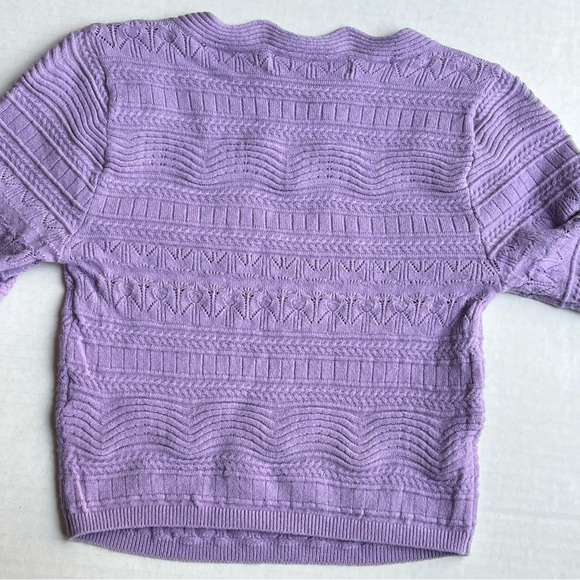Urban Outfitters lilac knit crop sweater - Picture 5 of 5
